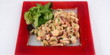 Octopus Salad and White Beans